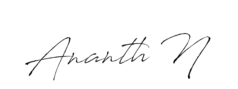 if you are searching for the best signature style for your name Ananth N. so please give up your signature search. here we have designed multiple signature styles  using Antro_Vectra. Ananth N signature style 6 images and pictures png