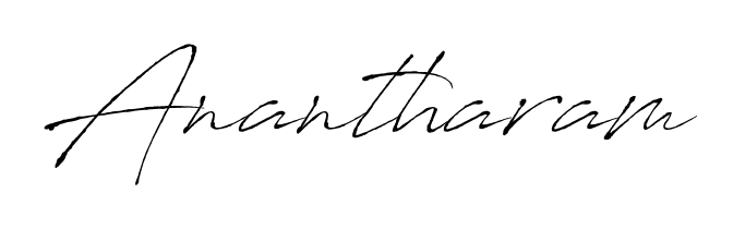 The Antro_Vectra lettering style adds unique flourish to name Anantharam. Stand out with a custom digital autograph made in seconds. Anantharam signature style 6 images and pictures png