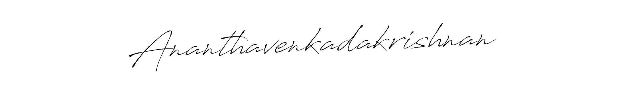 How to make Ananthavenkadakrishnan signature? Antro_Vectra is a professional autograph style. Create handwritten signature for Ananthavenkadakrishnan name. Ananthavenkadakrishnan signature style 6 images and pictures png