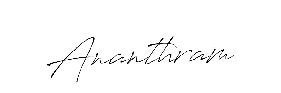 Also You can easily find your signature by using the search form. We will create Ananthram name handwritten signature images for you free of cost using Antro_Vectra sign style. Ananthram signature style 6 images and pictures png