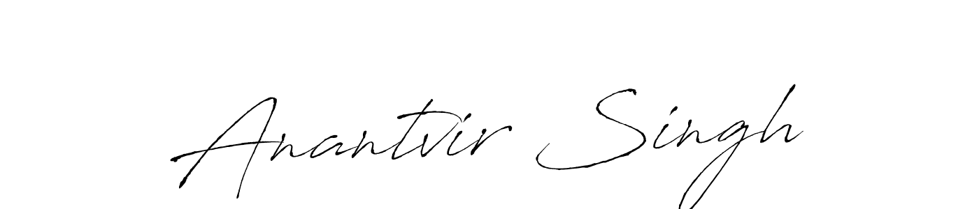 Create a beautiful signature design for name Anantvir Singh. With this signature (Antro_Vectra) fonts, you can make a handwritten signature for free. Anantvir Singh signature style 6 images and pictures png