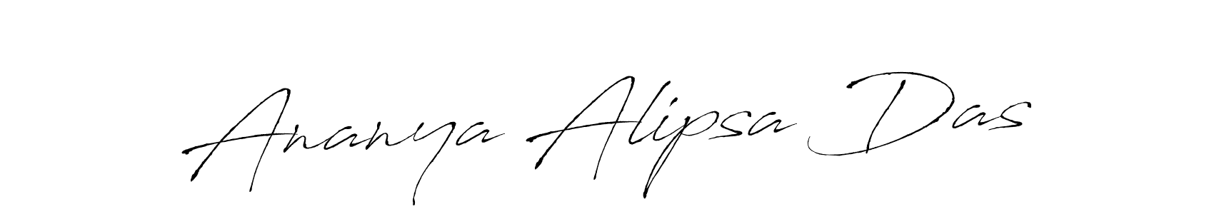 It looks lik you need a new signature style for name Ananya Alipsa Das. Design unique handwritten (Antro_Vectra) signature with our free signature maker in just a few clicks. Ananya Alipsa Das signature style 6 images and pictures png