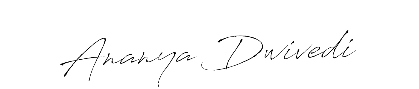 Create a beautiful signature design for name Ananya Dwivedi. With this signature (Antro_Vectra) fonts, you can make a handwritten signature for free. Ananya Dwivedi signature style 6 images and pictures png
