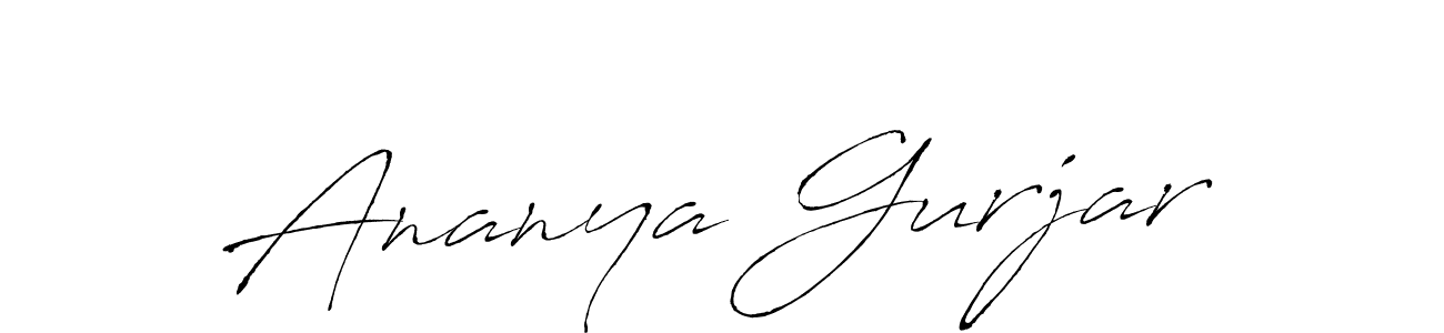 Here are the top 10 professional signature styles for the name Ananya Gurjar. These are the best autograph styles you can use for your name. Ananya Gurjar signature style 6 images and pictures png