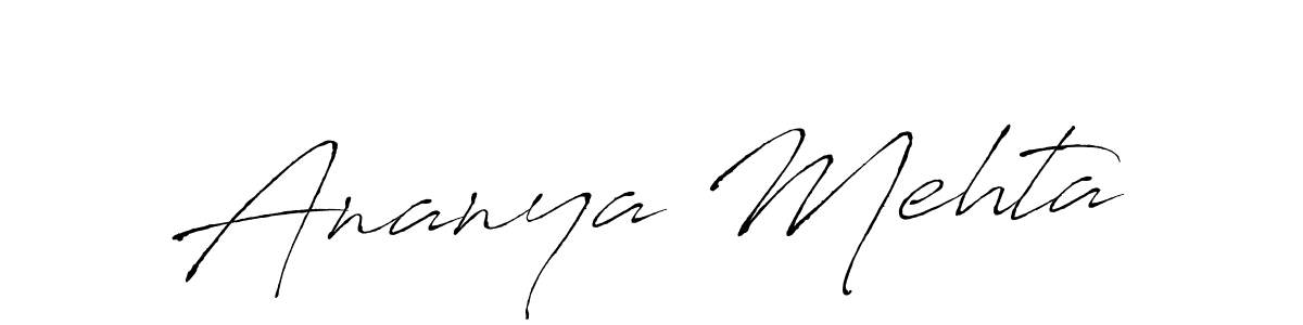 Make a beautiful signature design for name Ananya Mehta. Use this online signature maker to create a handwritten signature for free. Ananya Mehta signature style 6 images and pictures png