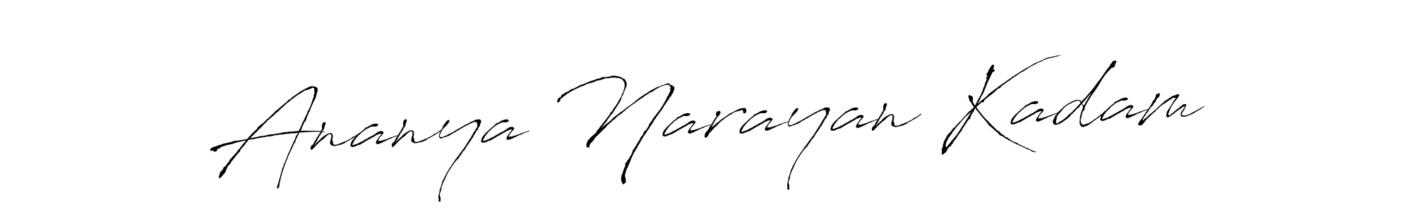 It looks lik you need a new signature style for name Ananya Narayan Kadam. Design unique handwritten (Antro_Vectra) signature with our free signature maker in just a few clicks. Ananya Narayan Kadam signature style 6 images and pictures png