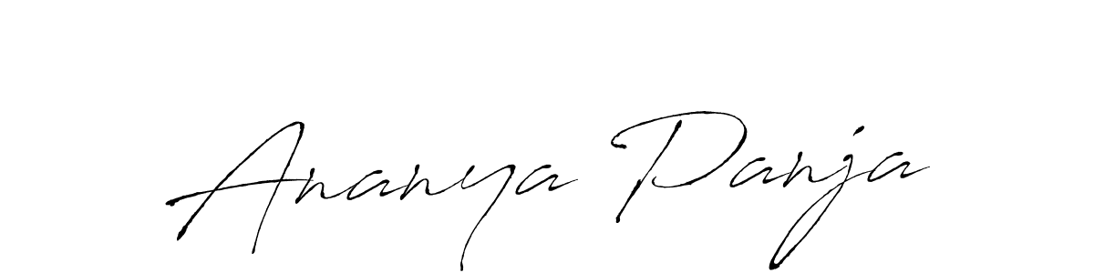 Once you've used our free online signature maker to create your best signature Antro_Vectra style, it's time to enjoy all of the benefits that Ananya Panja name signing documents. Ananya Panja signature style 6 images and pictures png