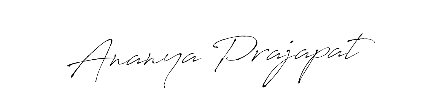 How to Draw Ananya Prajapat signature style? Antro_Vectra is a latest design signature styles for name Ananya Prajapat. Ananya Prajapat signature style 6 images and pictures png