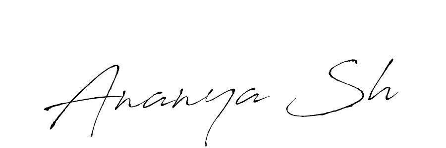 It looks lik you need a new signature style for name Ananya Sh. Design unique handwritten (Antro_Vectra) signature with our free signature maker in just a few clicks. Ananya Sh signature style 6 images and pictures png