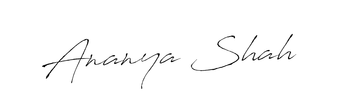 Use a signature maker to create a handwritten signature online. With this signature software, you can design (Antro_Vectra) your own signature for name Ananya Shah. Ananya Shah signature style 6 images and pictures png