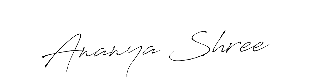 Also we have Ananya Shree name is the best signature style. Create professional handwritten signature collection using Antro_Vectra autograph style. Ananya Shree signature style 6 images and pictures png