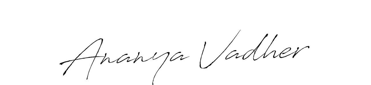 How to Draw Ananya Vadher signature style? Antro_Vectra is a latest design signature styles for name Ananya Vadher. Ananya Vadher signature style 6 images and pictures png