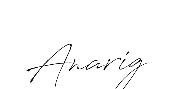 How to Draw Anarig signature style? Antro_Vectra is a latest design signature styles for name Anarig. Anarig signature style 6 images and pictures png