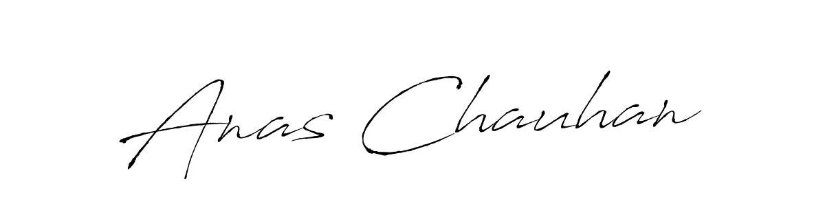 Antro_Vectra is a professional signature style that is perfect for those who want to add a touch of class to their signature. It is also a great choice for those who want to make their signature more unique. Get Anas Chauhan name to fancy signature for free. Anas Chauhan signature style 6 images and pictures png