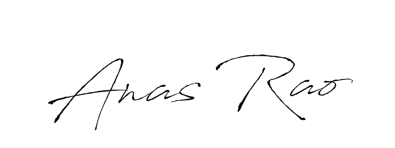 This is the best signature style for the Anas Rao name. Also you like these signature font (Antro_Vectra). Mix name signature. Anas Rao signature style 6 images and pictures png