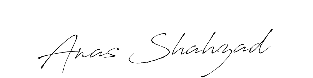 Make a beautiful signature design for name Anas Shahzad. With this signature (Antro_Vectra) style, you can create a handwritten signature for free. Anas Shahzad signature style 6 images and pictures png