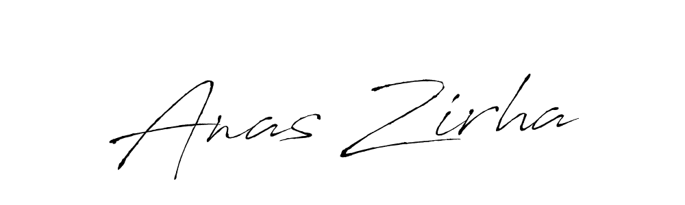 You can use this online signature creator to create a handwritten signature for the name Anas Zirha. This is the best online autograph maker. Anas Zirha signature style 6 images and pictures png