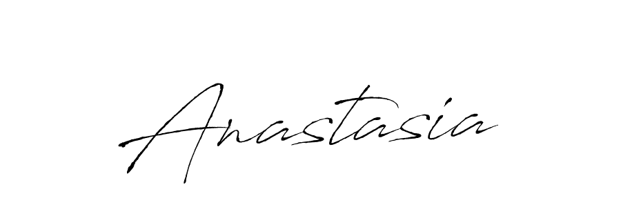 How to make Anastasia name signature. Use Antro_Vectra style for creating short signs online. This is the latest handwritten sign. Anastasia signature style 6 images and pictures png