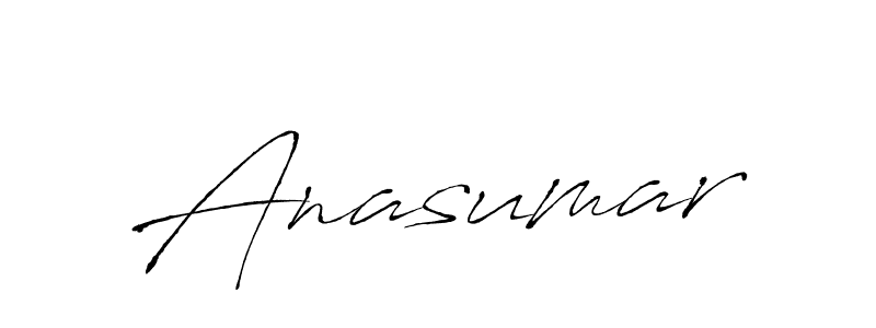 Create a beautiful signature design for name Anasumar. With this signature (Antro_Vectra) fonts, you can make a handwritten signature for free. Anasumar signature style 6 images and pictures png