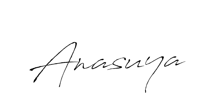 Anasuya stylish signature style. Best Handwritten Sign (Antro_Vectra) for my name. Handwritten Signature Collection Ideas for my name Anasuya. Anasuya signature style 6 images and pictures png