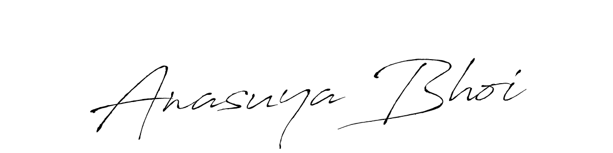 How to make Anasuya Bhoi signature? Antro_Vectra is a professional autograph style. Create handwritten signature for Anasuya Bhoi name. Anasuya Bhoi signature style 6 images and pictures png