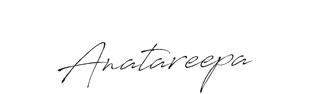 The best way (Antro_Vectra) to make a short signature is to pick only two or three words in your name. The name Anatareepa include a total of six letters. For converting this name. Anatareepa signature style 6 images and pictures png