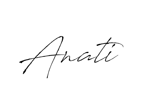 if you are searching for the best signature style for your name Anati. so please give up your signature search. here we have designed multiple signature styles  using Antro_Vectra. Anati signature style 6 images and pictures png