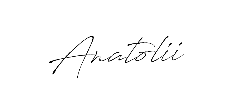 Use a signature maker to create a handwritten signature online. With this signature software, you can design (Antro_Vectra) your own signature for name Anatolii. Anatolii signature style 6 images and pictures png