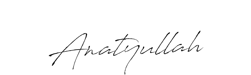 Make a short Anatyullah signature style. Manage your documents anywhere anytime using Antro_Vectra. Create and add eSignatures, submit forms, share and send files easily. Anatyullah signature style 6 images and pictures png