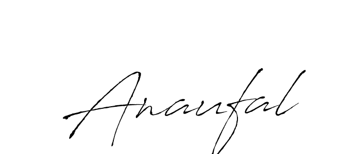 Create a beautiful signature design for name Anaufal. With this signature (Antro_Vectra) fonts, you can make a handwritten signature for free. Anaufal signature style 6 images and pictures png