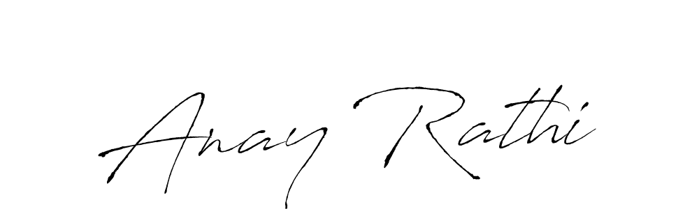 You should practise on your own different ways (Antro_Vectra) to write your name (Anay Rathi) in signature. don't let someone else do it for you. Anay Rathi signature style 6 images and pictures png