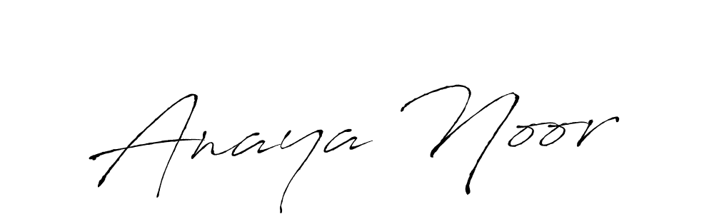 Make a beautiful signature design for name Anaya Noor. Use this online signature maker to create a handwritten signature for free. Anaya Noor signature style 6 images and pictures png