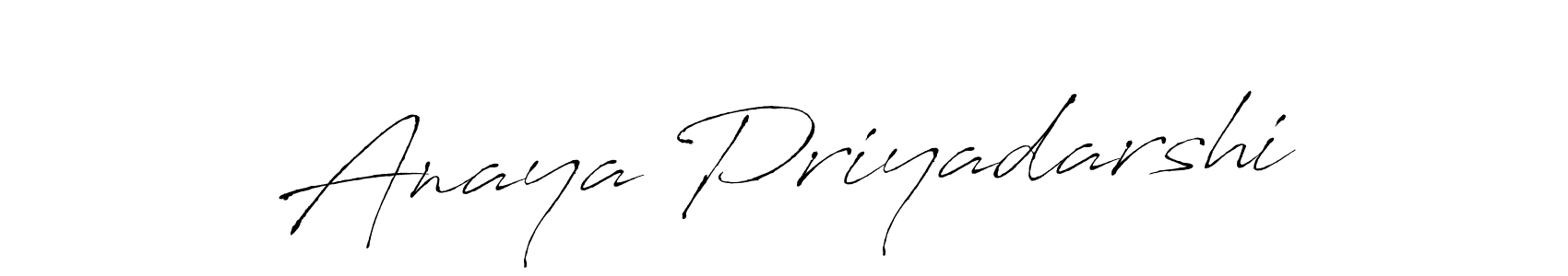The best way (Antro_Vectra) to make a short signature is to pick only two or three words in your name. The name Anaya Priyadarshi include a total of six letters. For converting this name. Anaya Priyadarshi signature style 6 images and pictures png