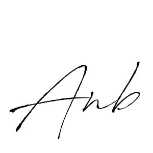 How to make Anb name signature. Use Antro_Vectra style for creating short signs online. This is the latest handwritten sign. Anb signature style 6 images and pictures png