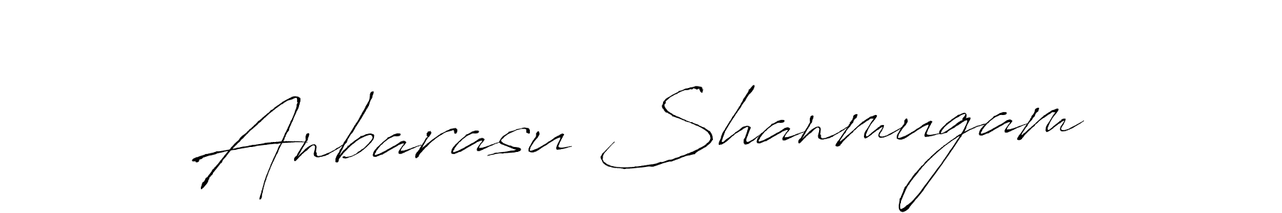 Create a beautiful signature design for name Anbarasu Shanmugam. With this signature (Antro_Vectra) fonts, you can make a handwritten signature for free. Anbarasu Shanmugam signature style 6 images and pictures png