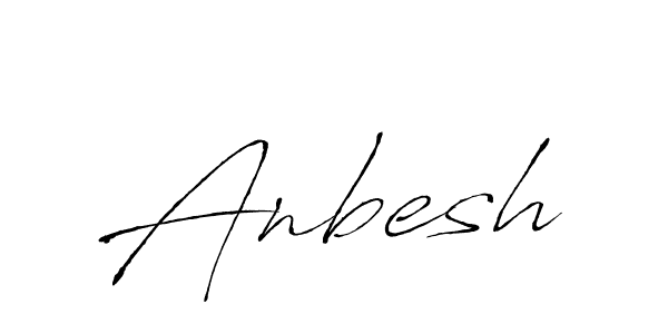 Make a beautiful signature design for name Anbesh. With this signature (Antro_Vectra) style, you can create a handwritten signature for free. Anbesh signature style 6 images and pictures png