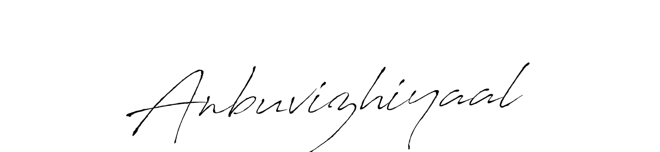 Create a beautiful signature design for name Anbuvizhiyaal. With this signature (Antro_Vectra) fonts, you can make a handwritten signature for free. Anbuvizhiyaal signature style 6 images and pictures png