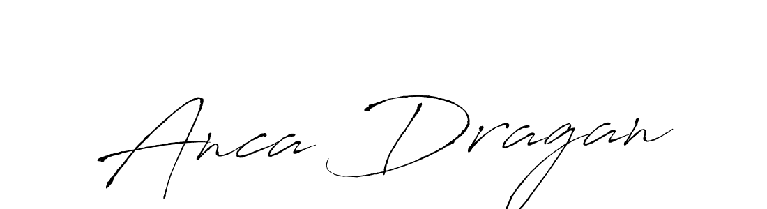 You should practise on your own different ways (Antro_Vectra) to write your name (Anca Dragan) in signature. don't let someone else do it for you. Anca Dragan signature style 6 images and pictures png