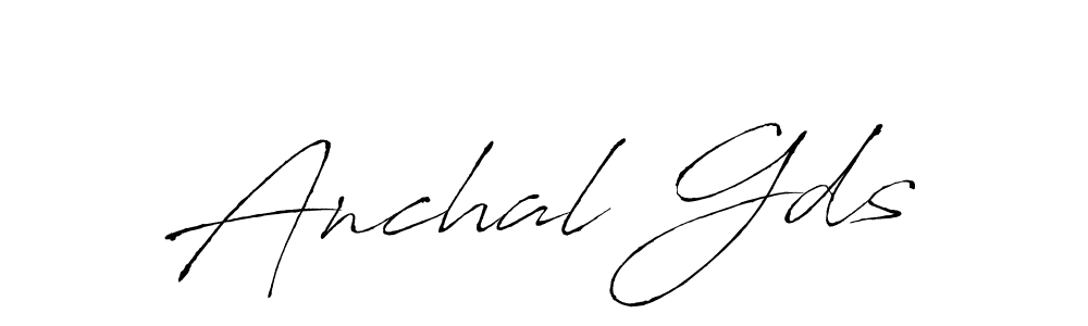 The best way (Antro_Vectra) to make a short signature is to pick only two or three words in your name. The name Anchal Gds include a total of six letters. For converting this name. Anchal Gds signature style 6 images and pictures png