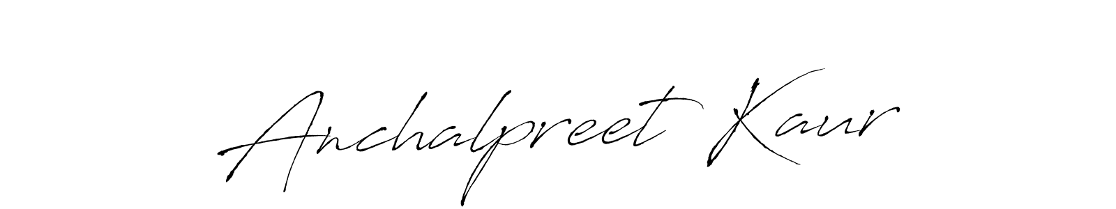 You should practise on your own different ways (Antro_Vectra) to write your name (Anchalpreet Kaur) in signature. don't let someone else do it for you. Anchalpreet Kaur signature style 6 images and pictures png
