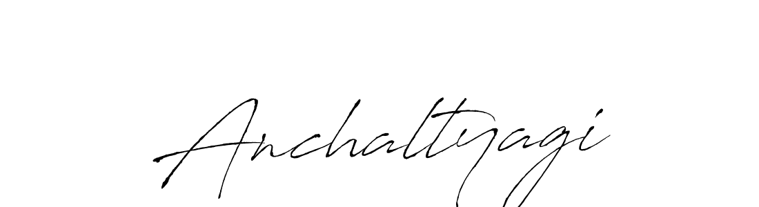 How to Draw Anchaltyagi signature style? Antro_Vectra is a latest design signature styles for name Anchaltyagi. Anchaltyagi signature style 6 images and pictures png