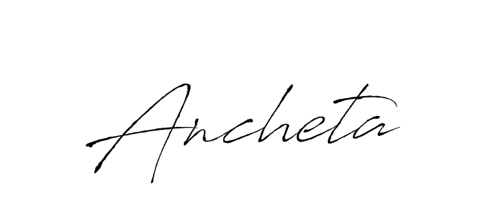 if you are searching for the best signature style for your name Ancheta. so please give up your signature search. here we have designed multiple signature styles  using Antro_Vectra. Ancheta signature style 6 images and pictures png