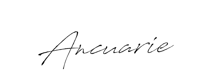 Make a beautiful signature design for name Ancuarie. Use this online signature maker to create a handwritten signature for free. Ancuarie signature style 6 images and pictures png