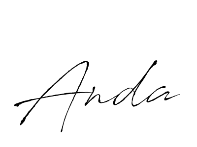 Once you've used our free online signature maker to create your best signature Antro_Vectra style, it's time to enjoy all of the benefits that Anda name signing documents. Anda signature style 6 images and pictures png