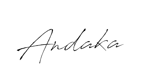 The best way (Antro_Vectra) to make a short signature is to pick only two or three words in your name. The name Andaka include a total of six letters. For converting this name. Andaka signature style 6 images and pictures png