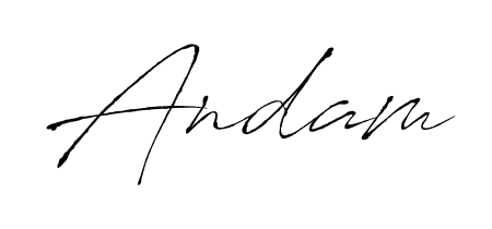 The Antro_Vectra signature style provides a bold statement for name Andam. Designed for business owners, executives, and leaders. Andam signature style 6 images and pictures png