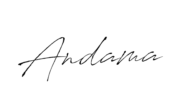 Also You can easily find your signature by using the search form. We will create Andama name handwritten signature images for you free of cost using Antro_Vectra sign style. Andama signature style 6 images and pictures png