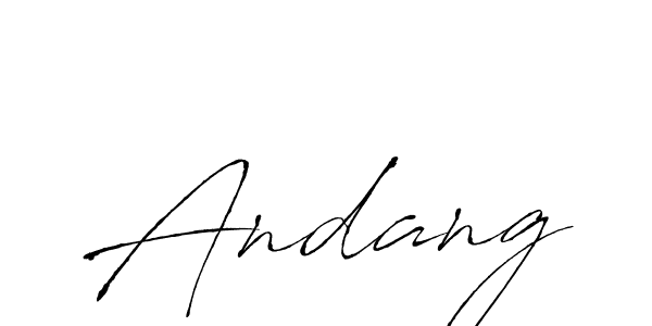 See photos of Andang official signature by Spectra . Check more albums & portfolios. Read reviews & check more about Antro_Vectra font. Andang signature style 6 images and pictures png