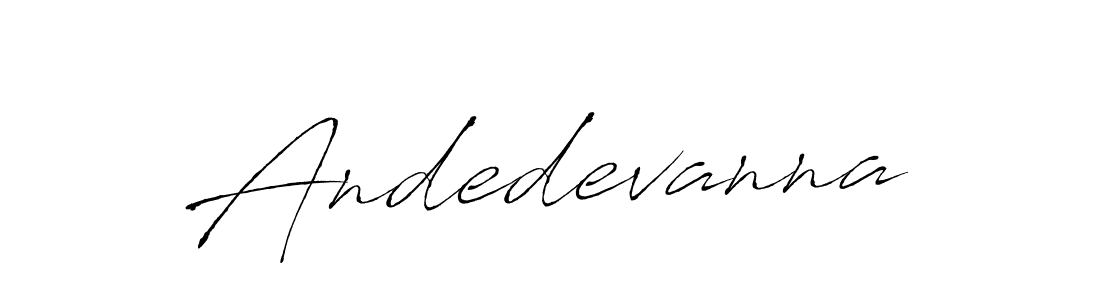 Similarly Antro_Vectra is the best handwritten signature design. Signature creator online .You can use it as an online autograph creator for name Andedevanna. Andedevanna signature style 6 images and pictures png