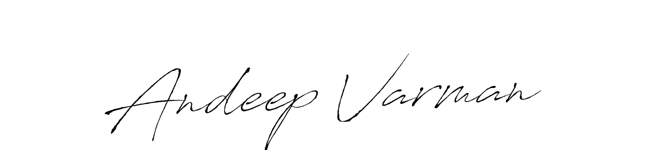 Use a signature maker to create a handwritten signature online. With this signature software, you can design (Antro_Vectra) your own signature for name Andeep Varman. Andeep Varman signature style 6 images and pictures png